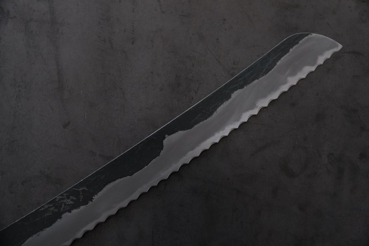 黒打ちパン切り包丁240mm 赤畠大徳