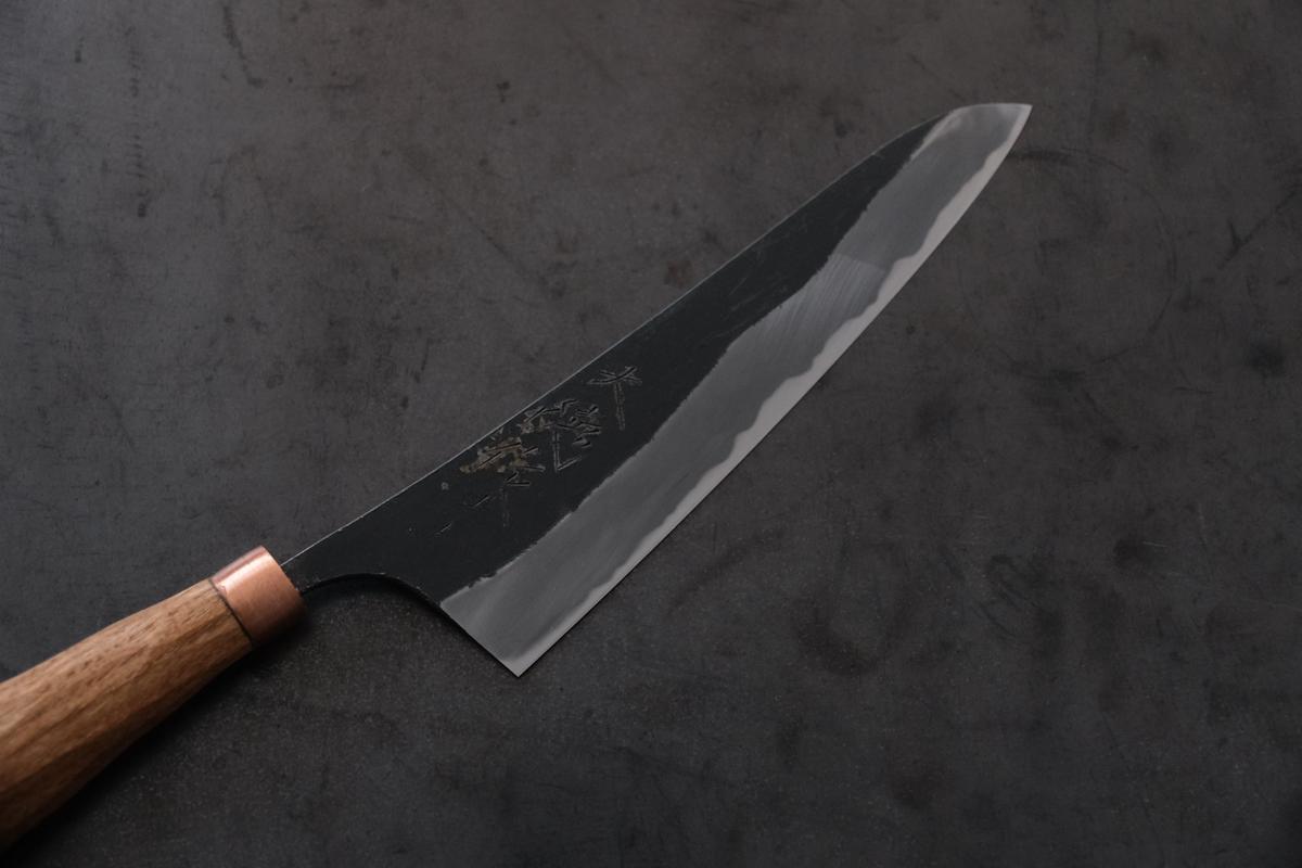 enjyu 黒打ちペティナイフ 120mm 赤畠大徳