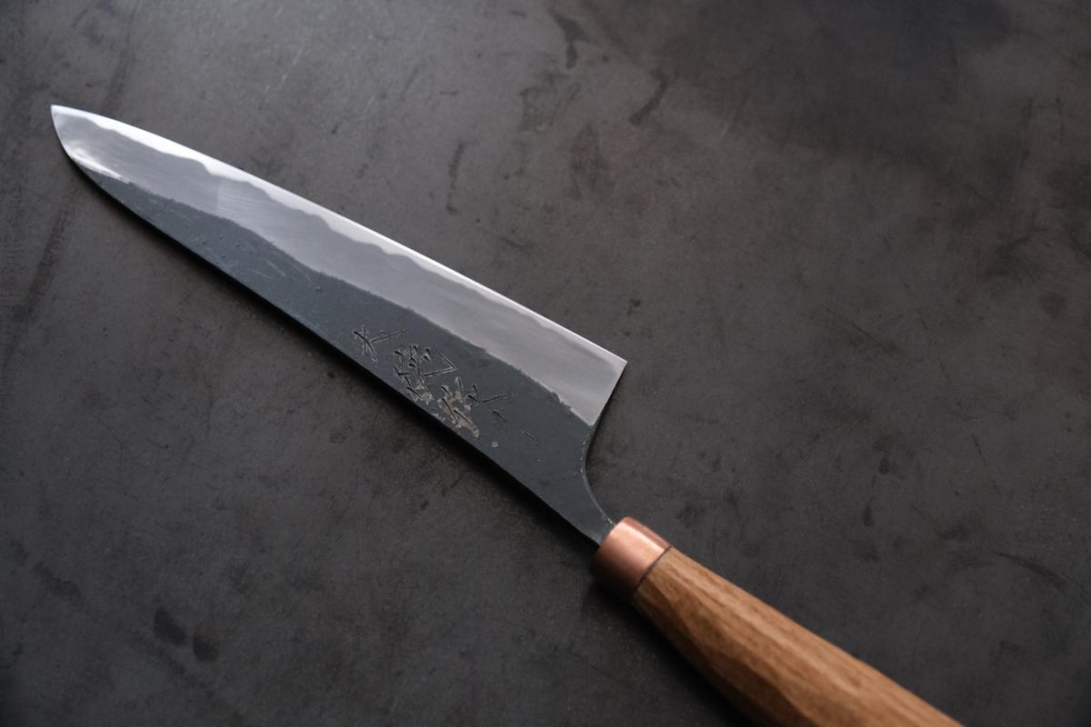 enjyu 黒打ちペティナイフ 120mm 赤畠大徳