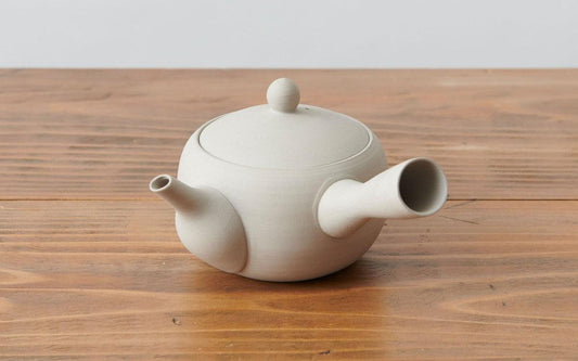 急須 白練 焼締め