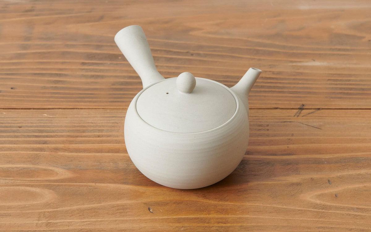 急須 白練 焼締め