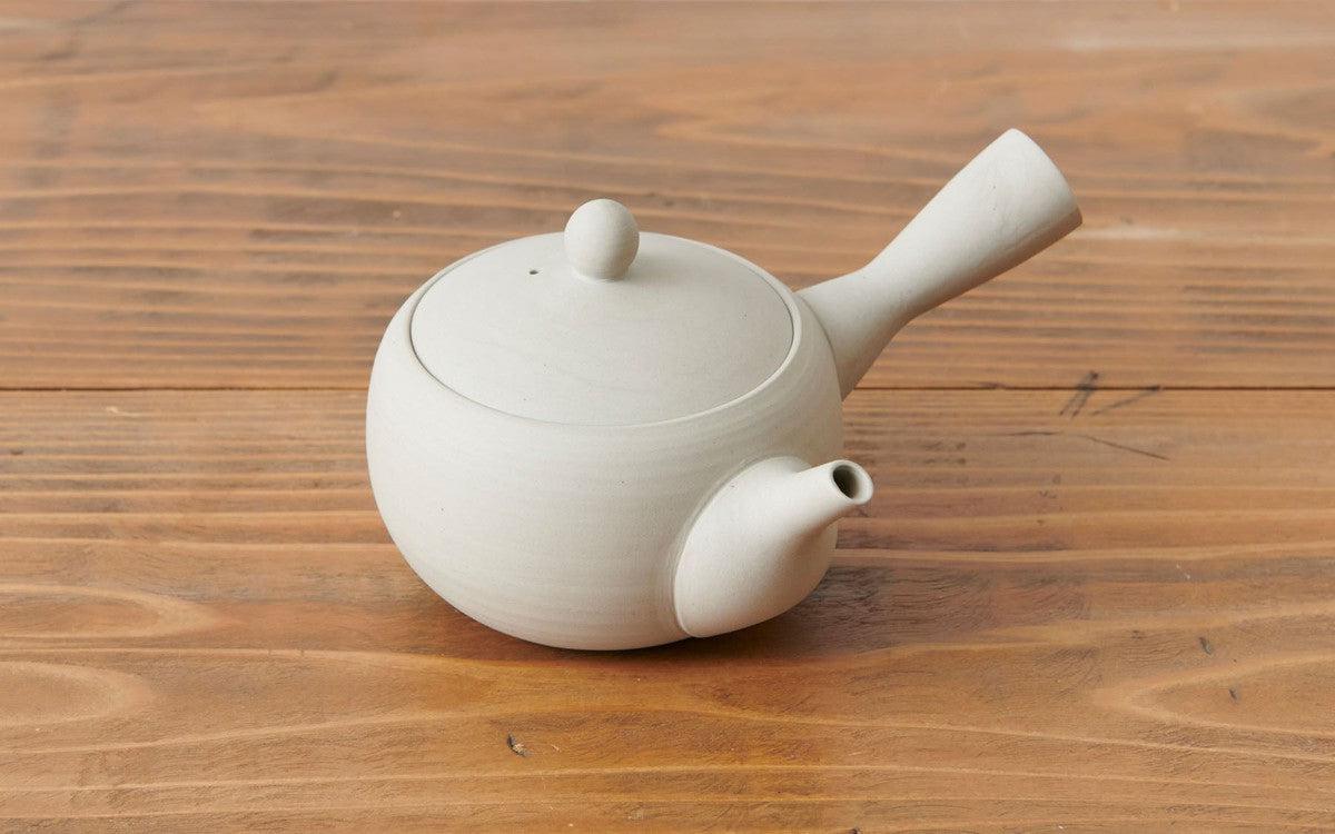 急須 白練 焼締め