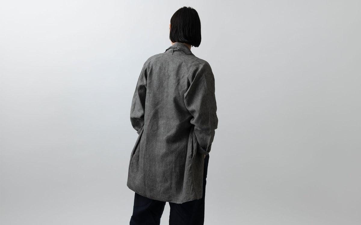 MITTAN / 大麻羽織 高密度 藍（濃） JK-91DC / unisex