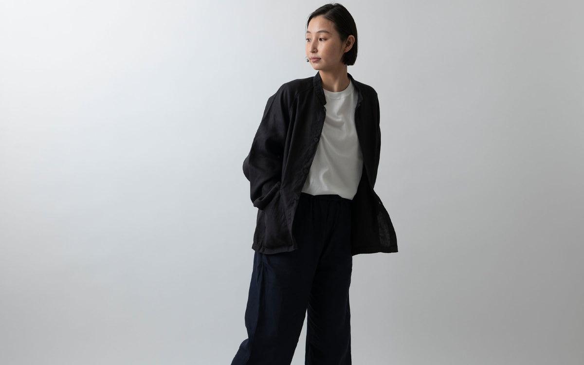 MITTAN / さざ波大麻ジャケット 蓬 JK-44C / unisex