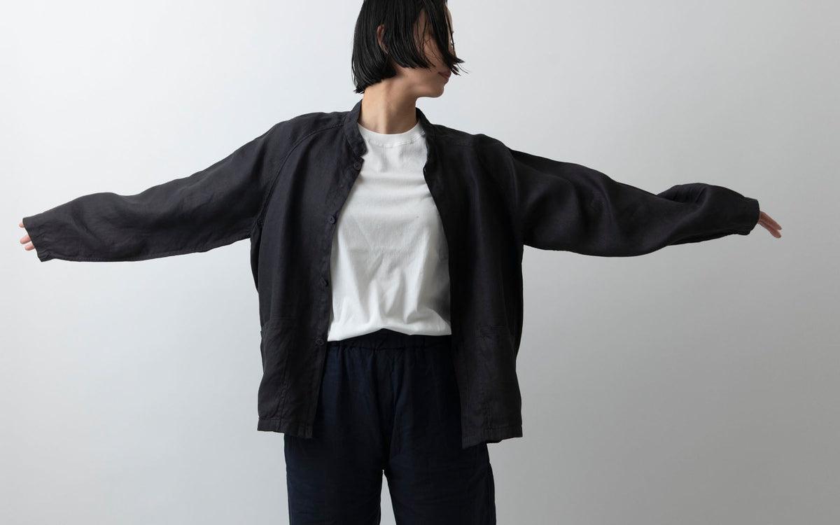 MITTAN / さざ波大麻ジャケット 蓬 JK-44C / unisex