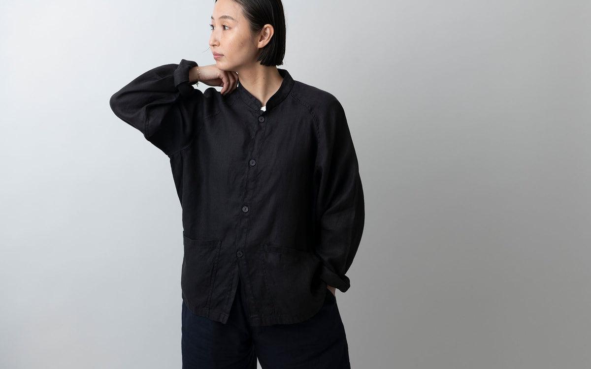 MITTAN / さざ波大麻ジャケット 藍 JK-44C / unisex