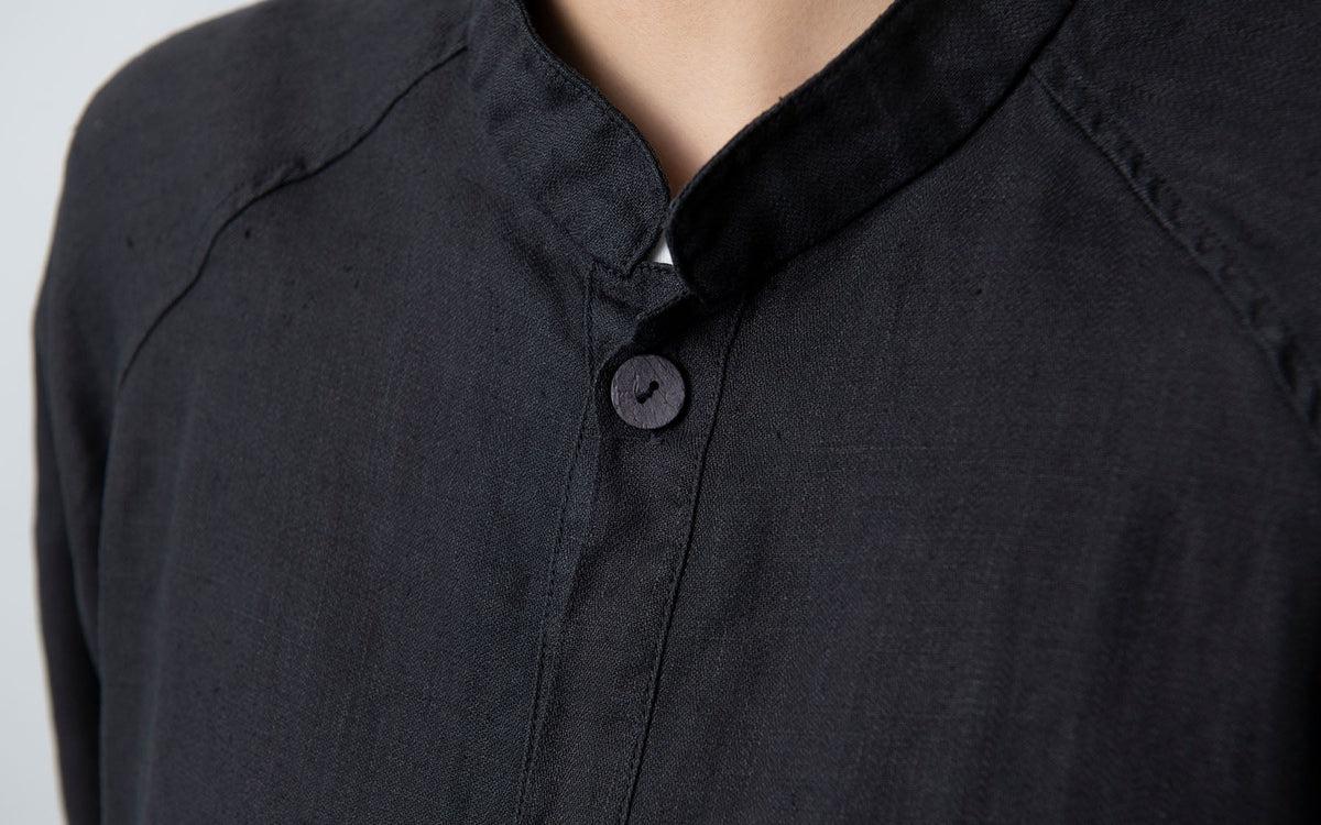 MITTAN / さざ波大麻ジャケット 濃紺 JK-44 / unisex