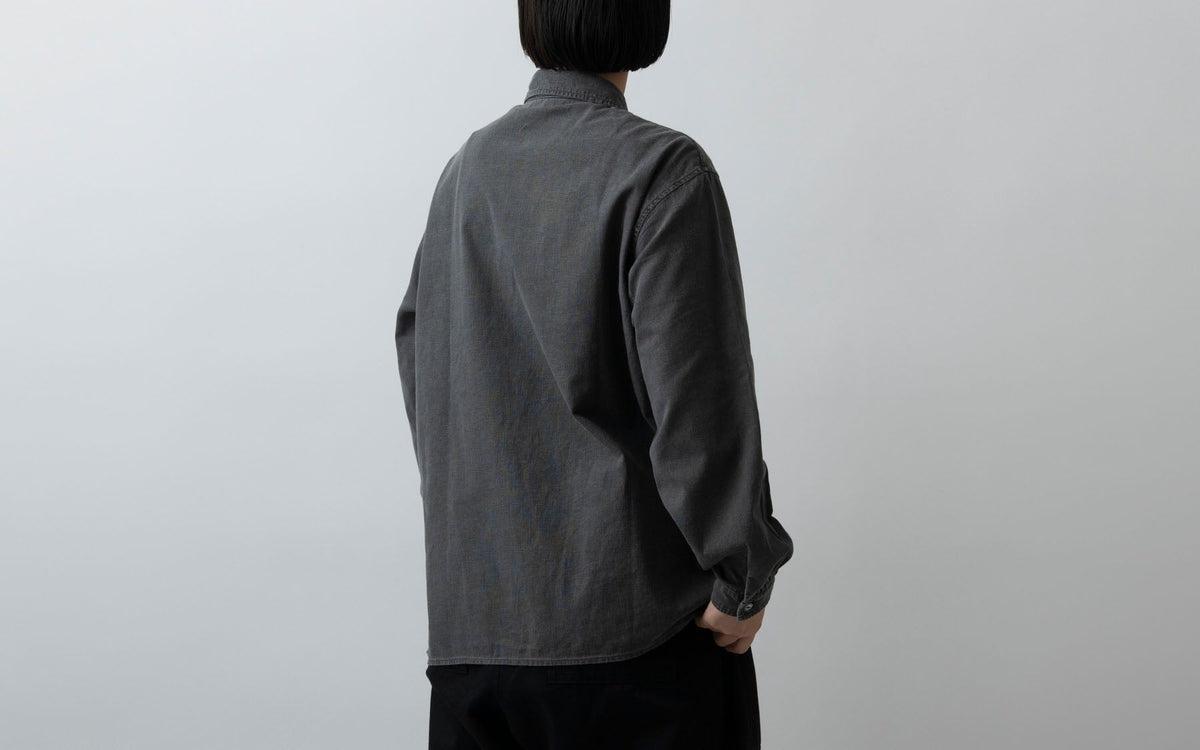 MITTAN / 竹シャツ 墨黒 SH-99 / unisex