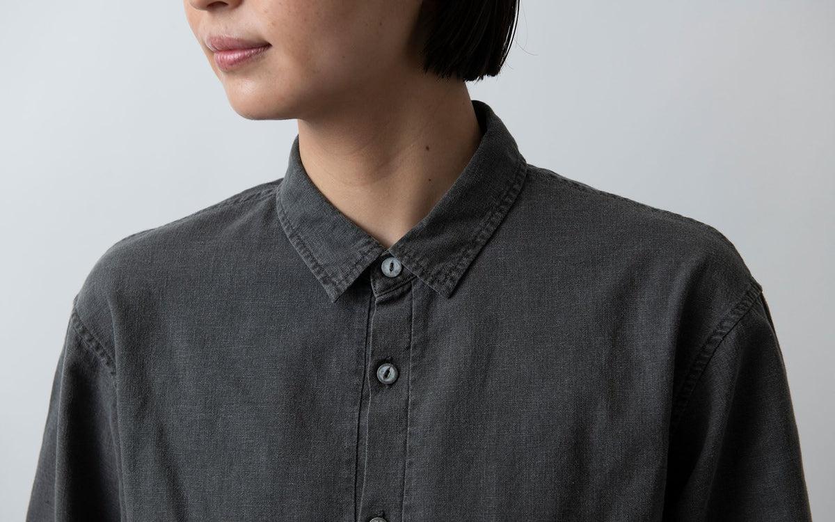 MITTAN / 竹シャツ 黒 SH-99 / unisex