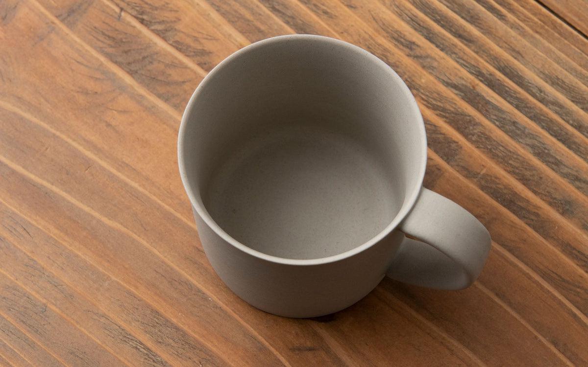 マグカップ 白練 焼締め