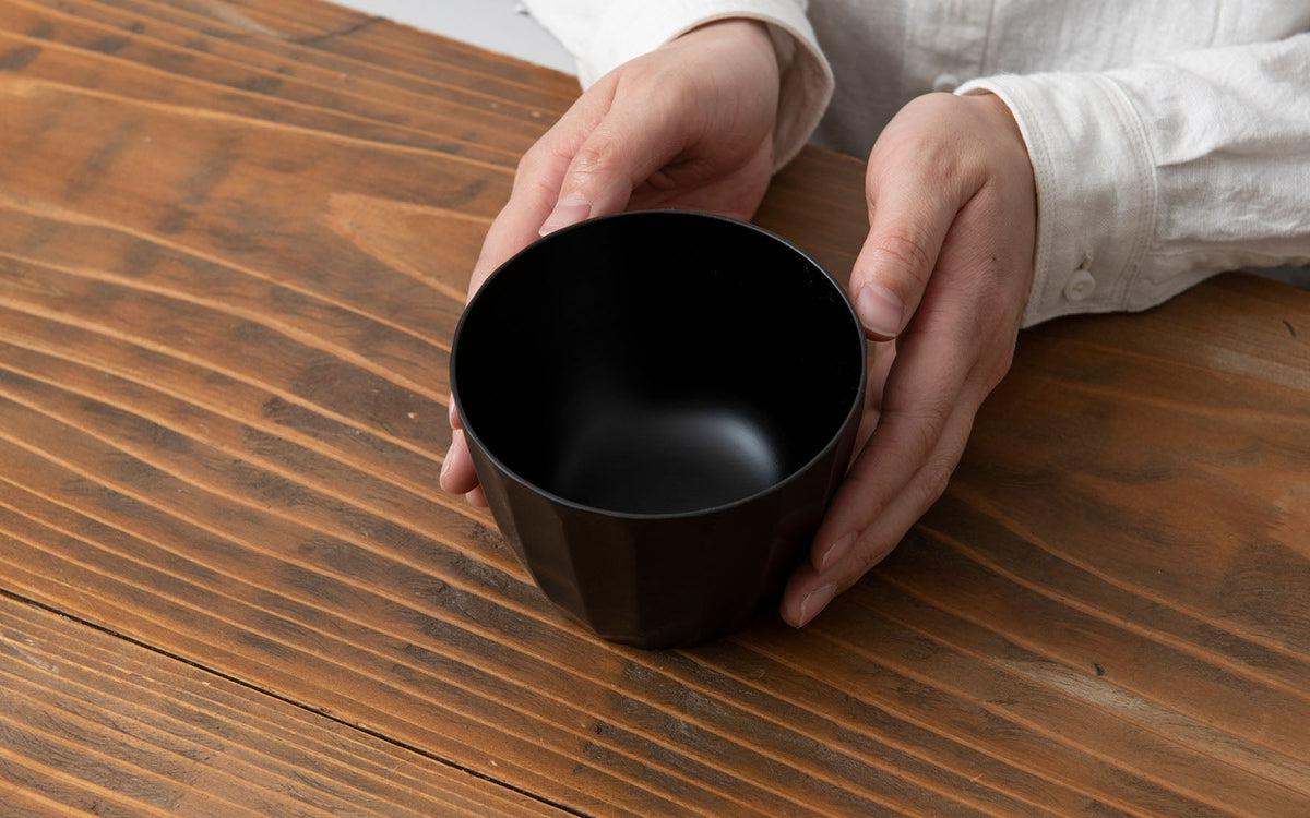 漆塗りのハツリボウル｜ミズメザクラ