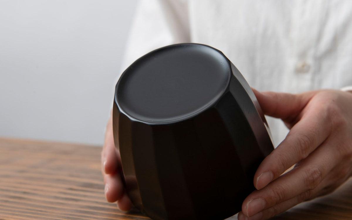 漆塗りのハツリボウル｜ミズメザクラ