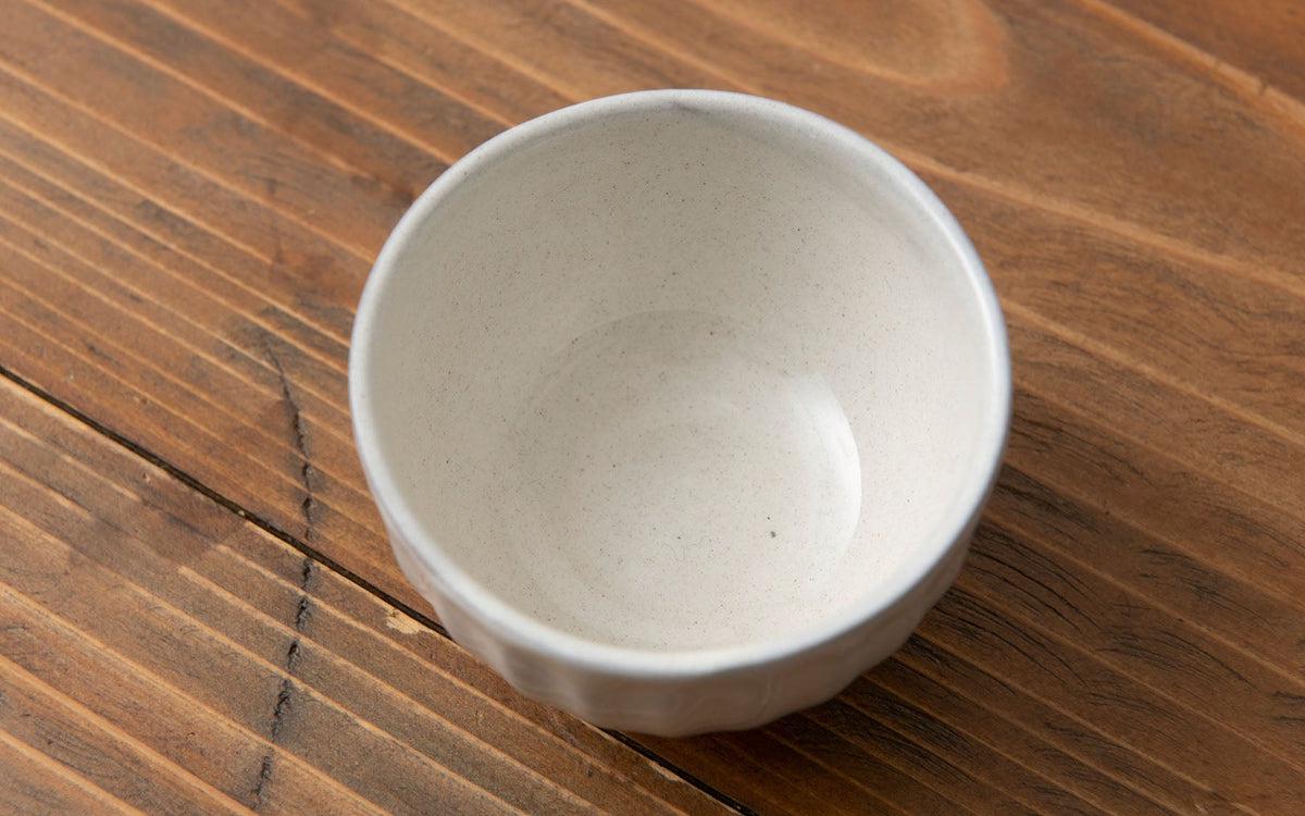 ソギ碗 粉引き