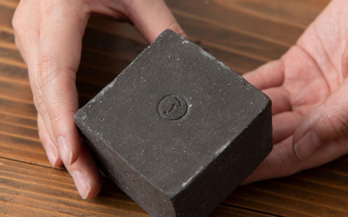 焼締め 陶の箱 キューブ