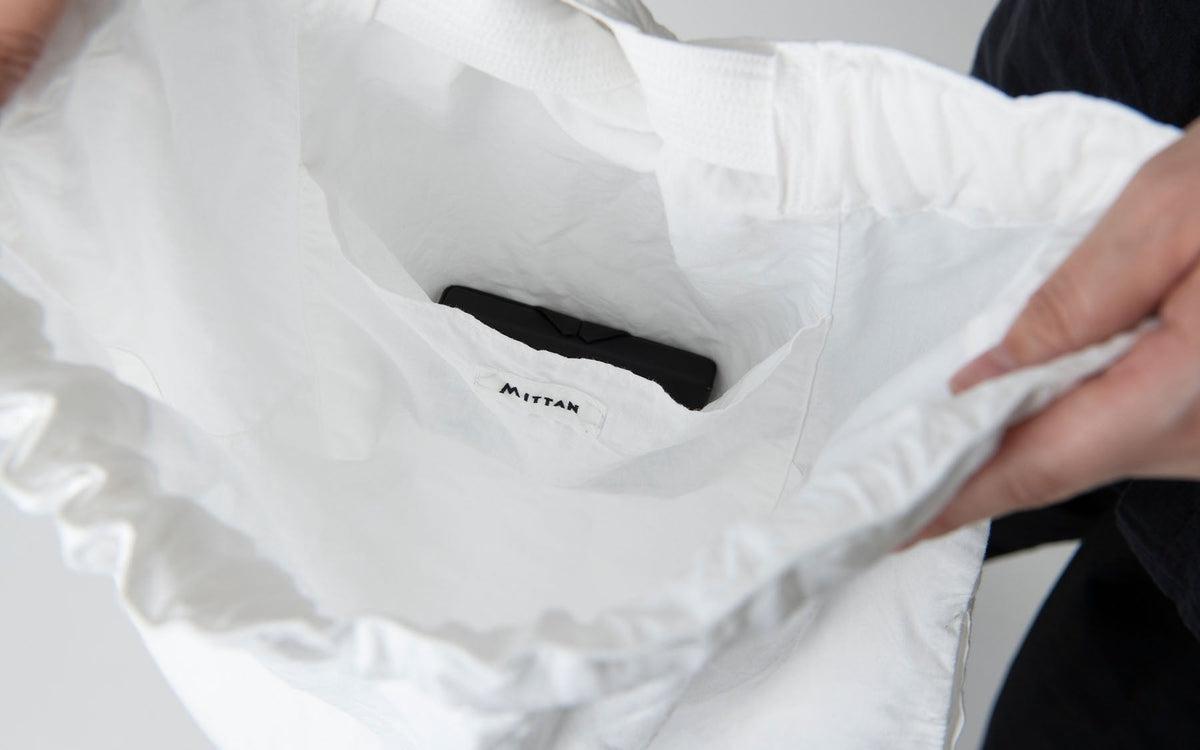 MITTAN / 大麻リュック高密度 黒 BA-32