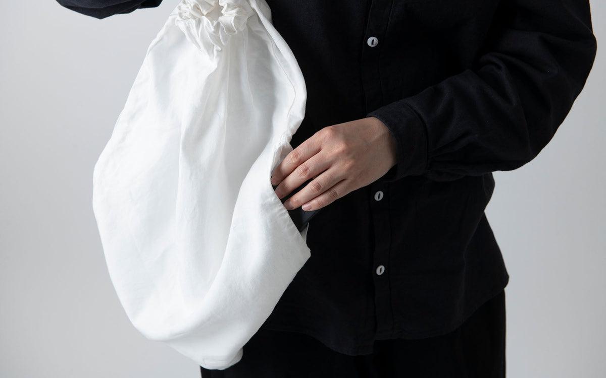 MITTAN / 大麻リュック高密度 黒 BA-32