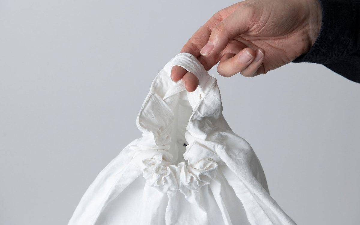 MITTAN / 大麻リュック高密度 白 BA-32