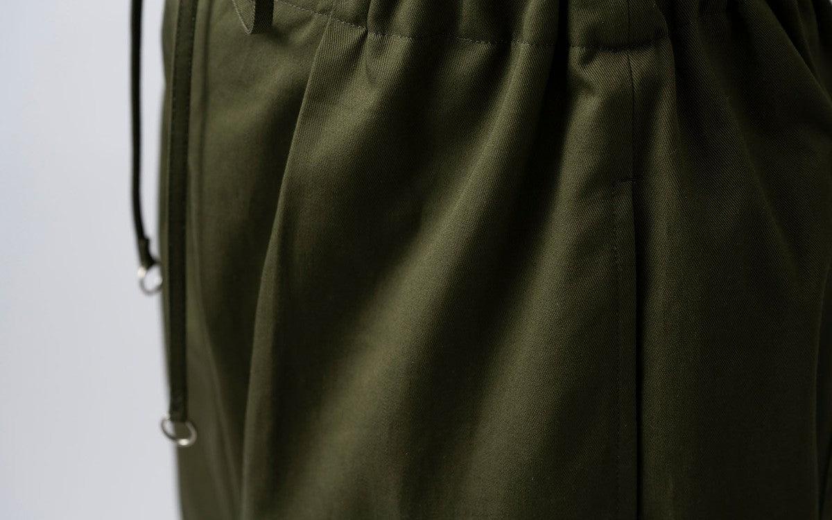 木間服装製作 pants cotton beige｜unisex freesize