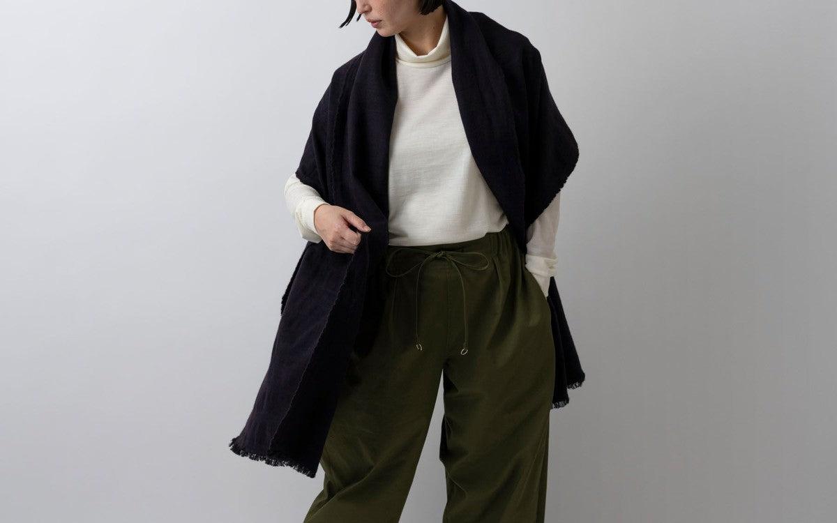 MITTAN / 毛布2 小 黒 SC-19 / unisex