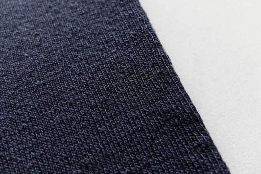 リネンニットレギンス マチ付き｜ネイビー｜2 size