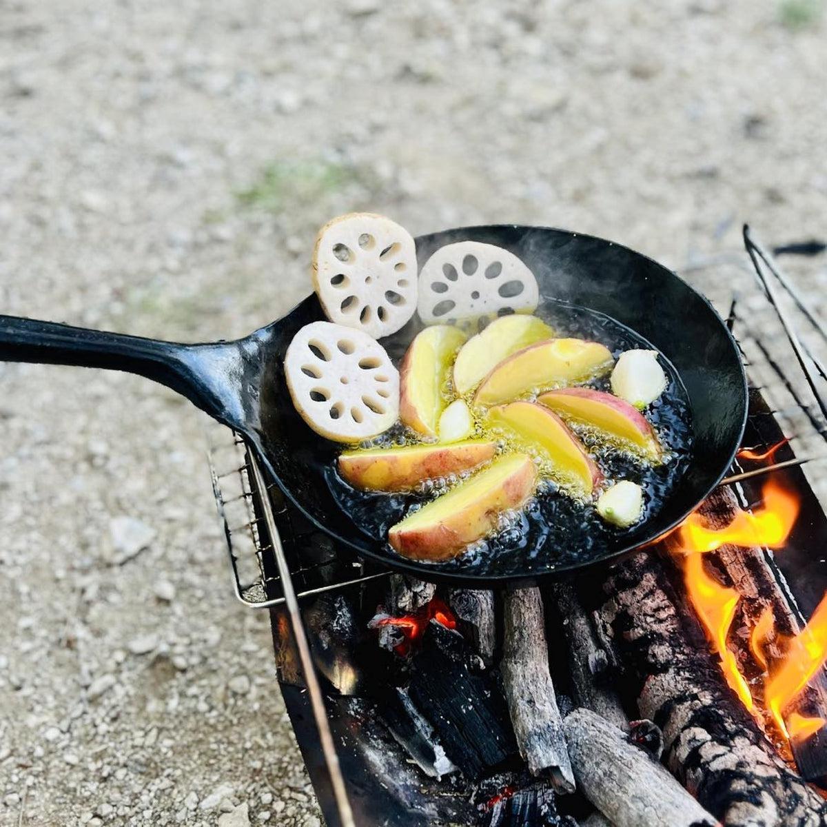 鍛冶職人の鉄のフライパン ＜6サイズ＞＜本体のみ・本体＋蓋＞