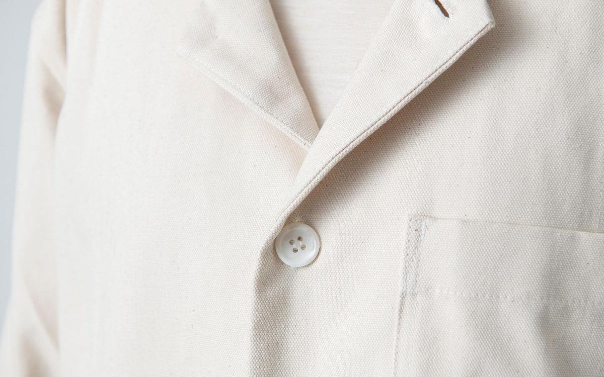 【再入荷】木間服装製作 coat コットン帆布 khaki｜unisex freesize