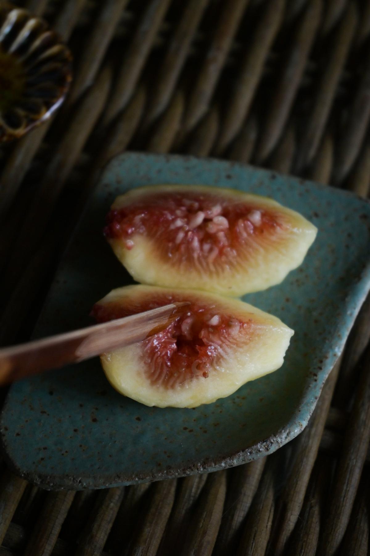 古材煤竹の菓子切 ＜1本単位・箱入り5本セット＞