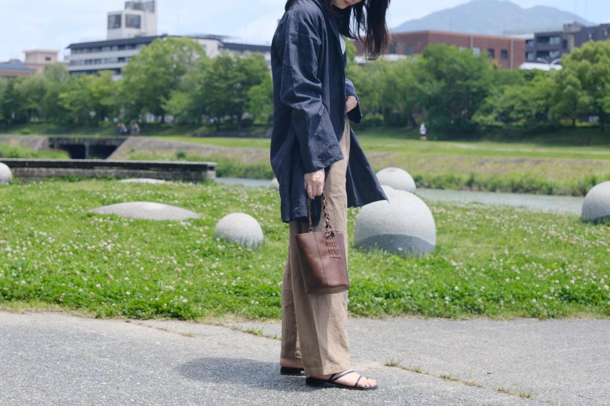 MITTAN / 大麻羽織 高密度 墨黒 JK-91 / unisex