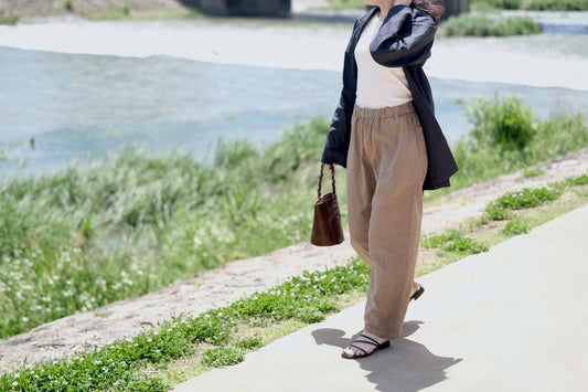 MITTAN / 大麻羽織 高密度 墨黒 JK-91 / unisex