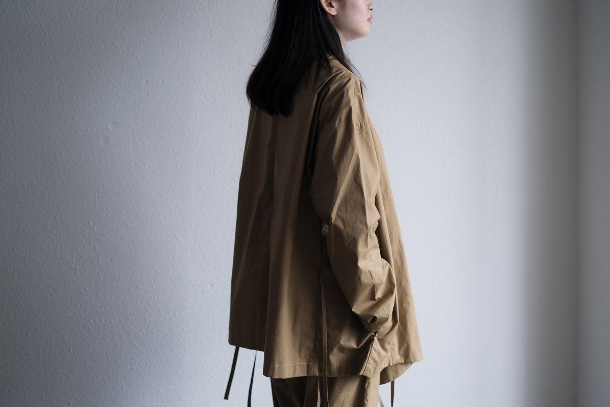 きるもの｜JKT弐｜コットンツイル｜ライトグレー｜unisex freesize