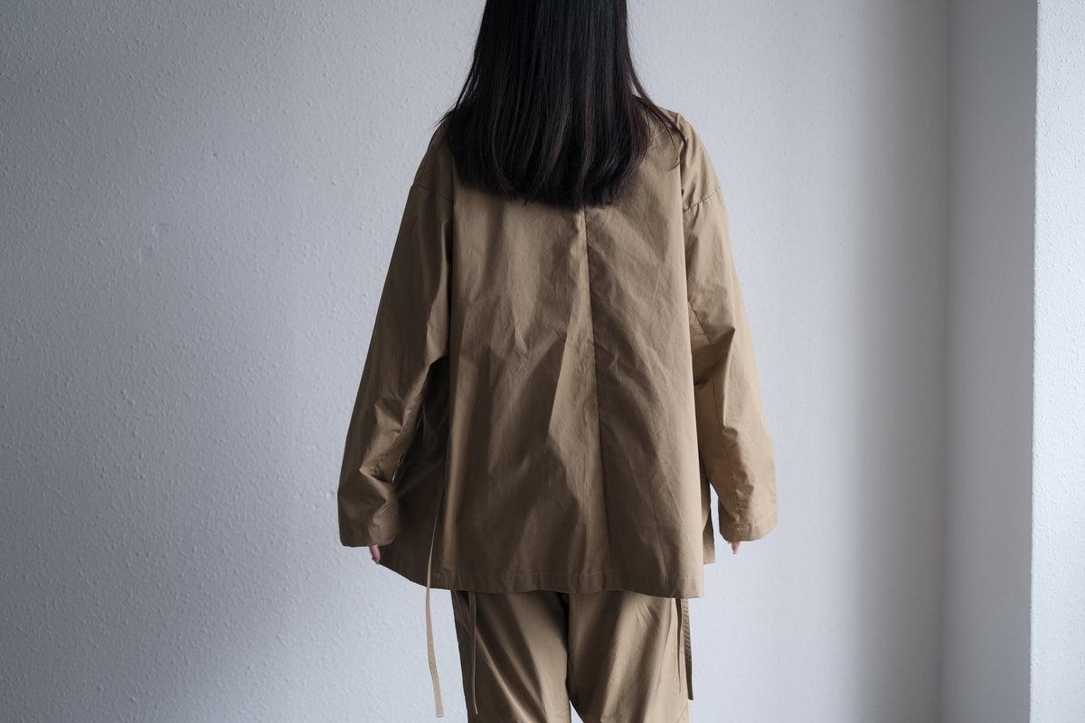 きるもの｜JKT弐｜コットンツイル｜ライトグレー｜unisex freesize