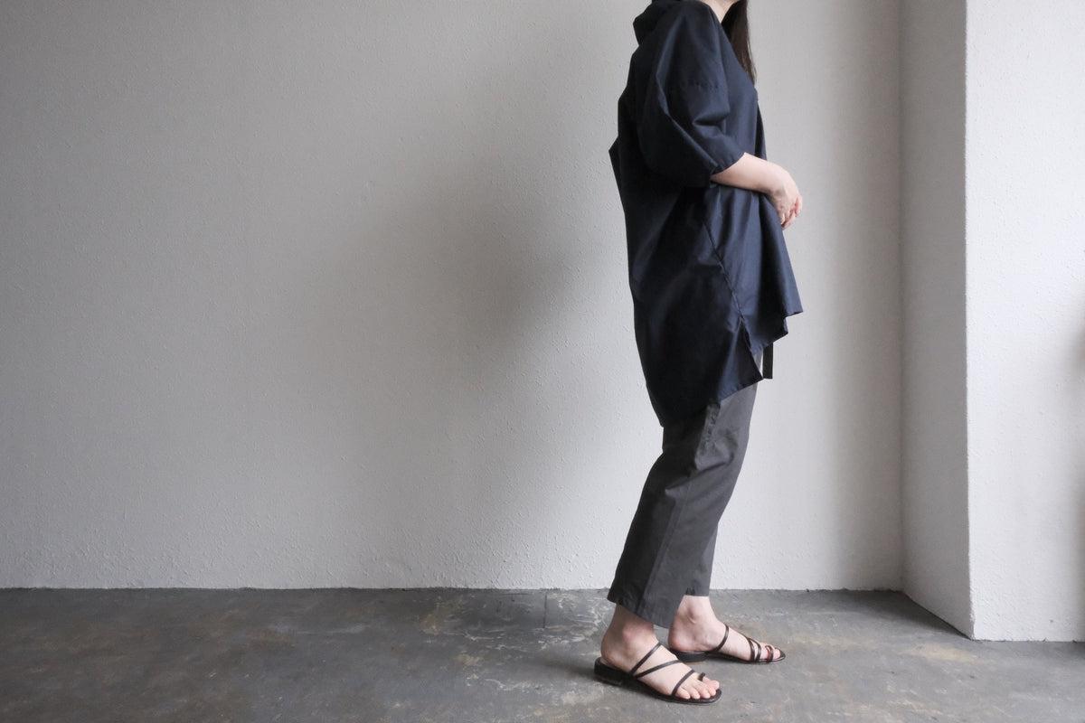 きるもの｜襦袢｜コットンローン ネイビー｜unisex freesize