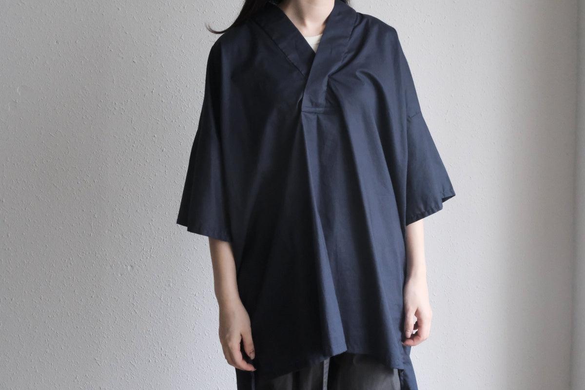 きるもの｜襦袢｜コットンローン ネイビー｜unisex freesize