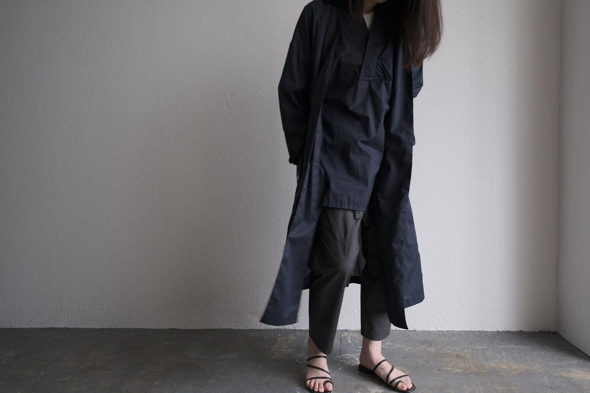 きるもの｜襦袢｜コットンローン ネイビー｜unisex freesize