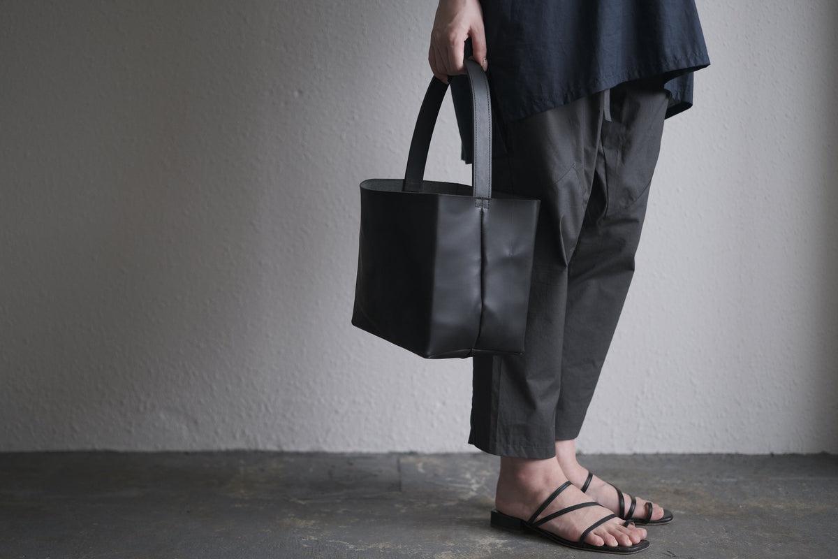 きるもの｜もんぺパンツ｜タイプライター｜チャコール｜unisex freesize