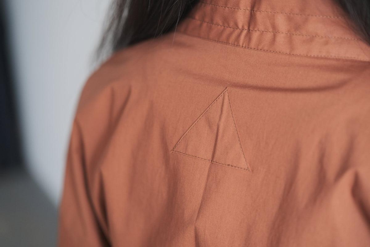 きるもの｜道着ローブ｜タイプライターストレッチ 紺｜unisex freesize