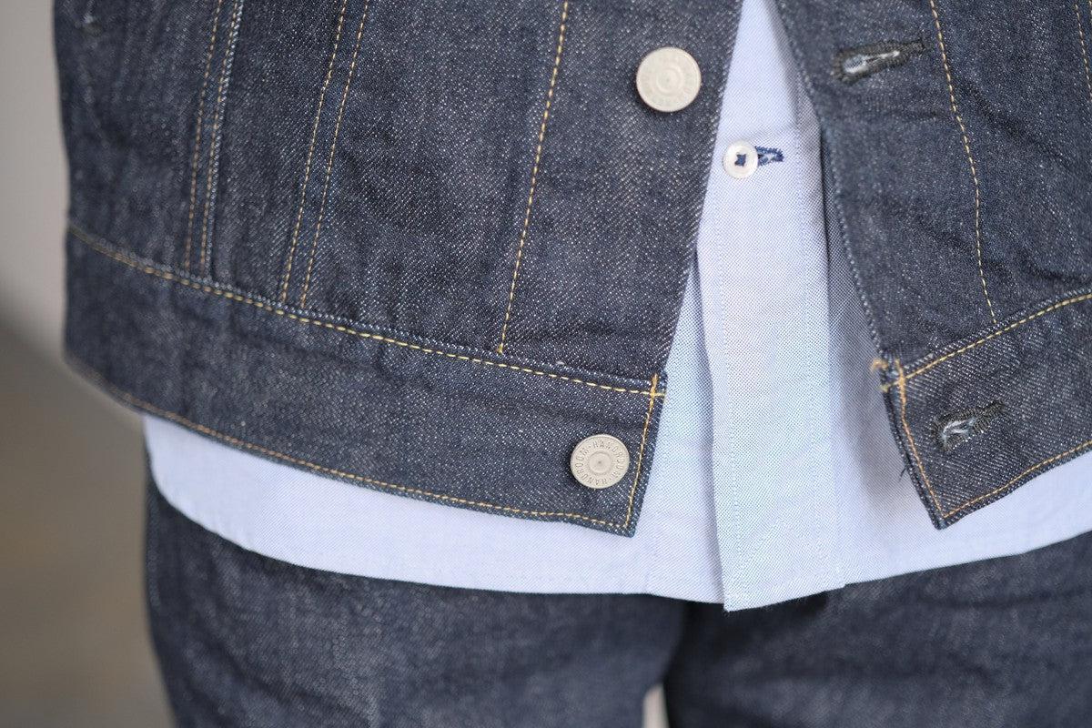 HANDROOM デニムジャケット INDIGO｜unisex3サイズ
