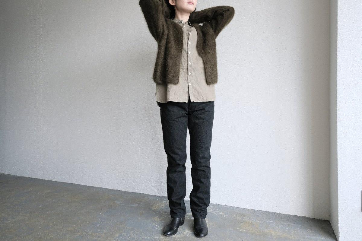 HANDROOM ジーンズ レギュラーフィット BLACK｜unisex5サイズ