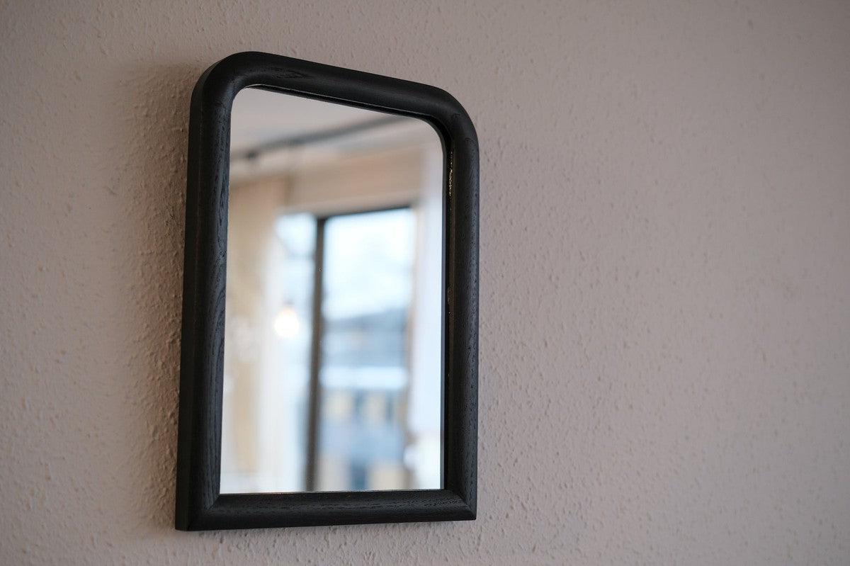 四角鏡 黒 250×348mm｜三浦治