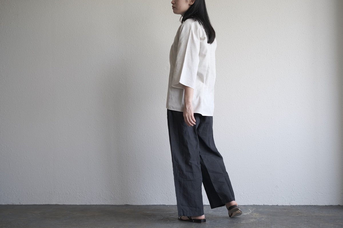 MITTAN / 半袖カディシャツ 松煙 SH-90B / unisex