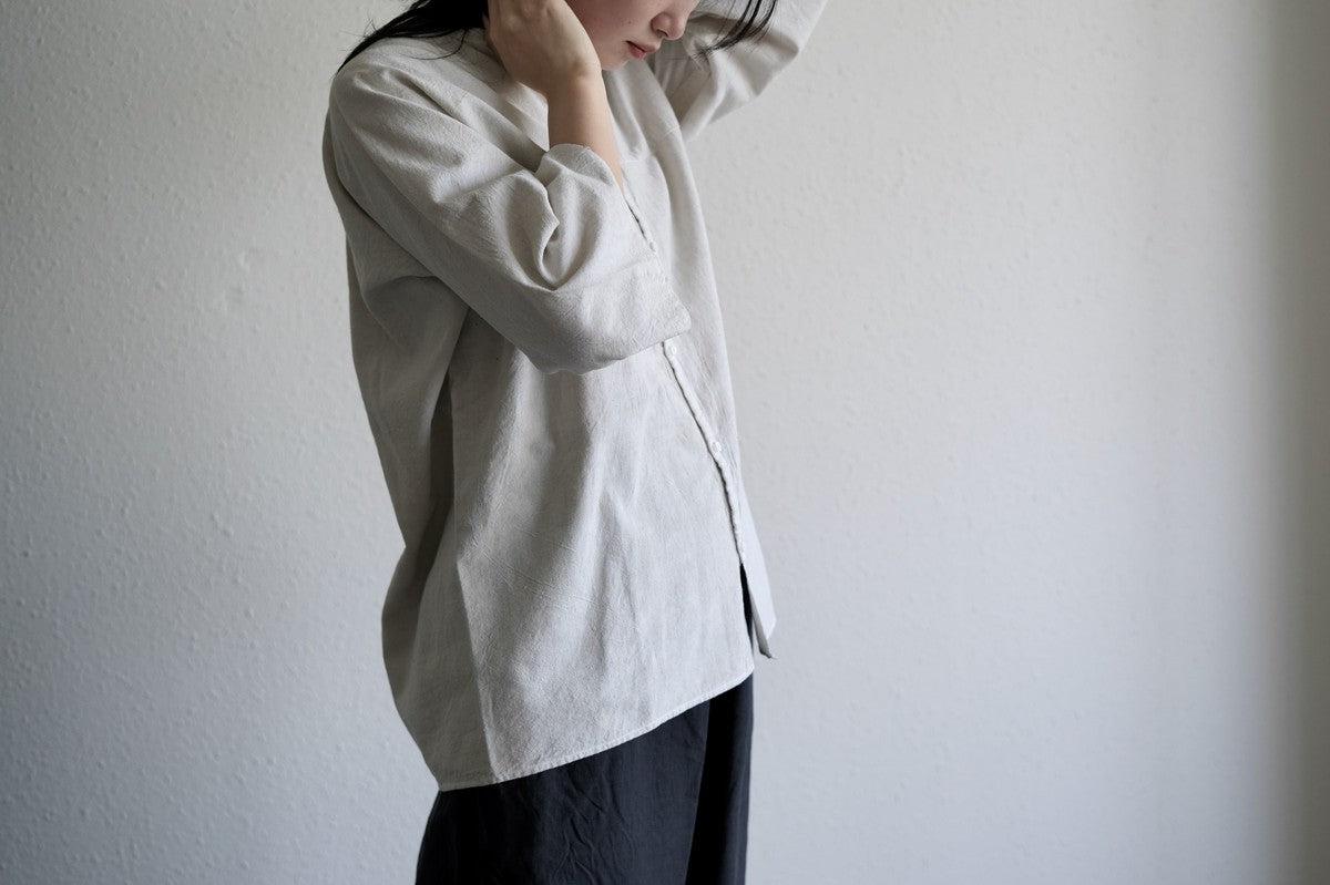 MITTAN / 半袖カディシャツ 墨黒 SH-90B / unisex