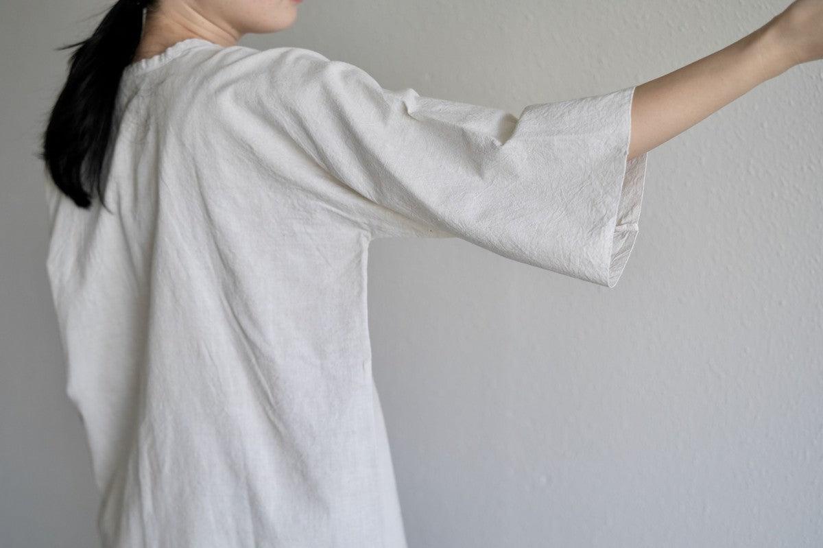 MITTAN / 半袖カディシャツ 松煙 SH-90B / unisex