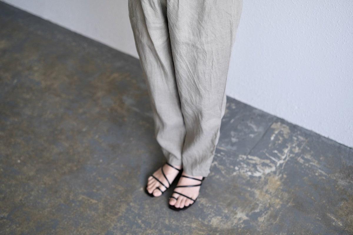 MITTAN / 大麻ロング2 墨黒 PT-118 / unisex