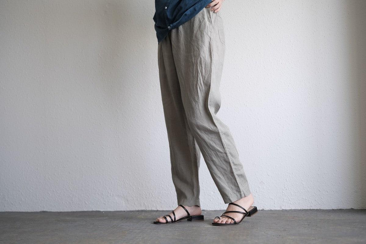 MITTAN / 大麻ロング2 墨黒 PT-118 / unisex