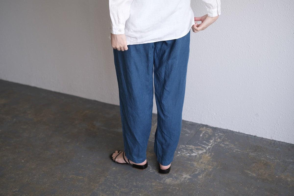 MITTAN / 大麻ロング2 藍 PT-118C / unisex