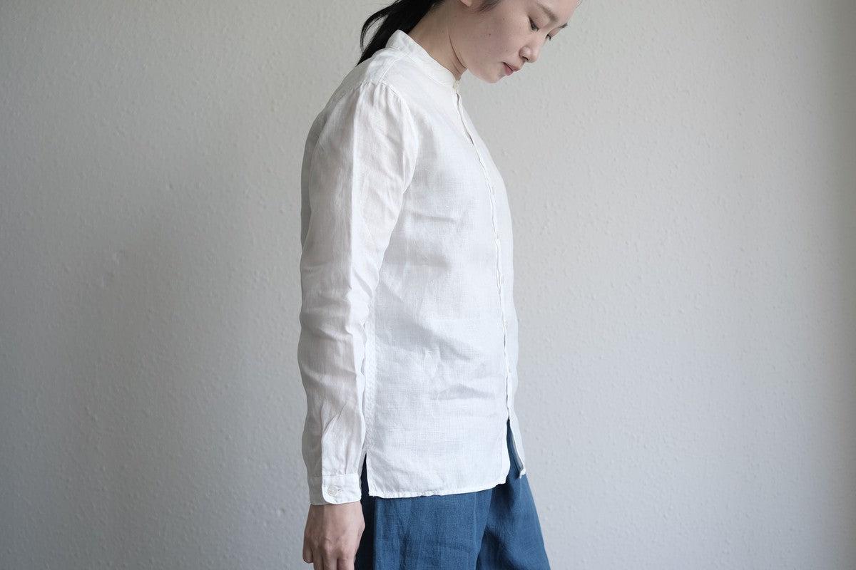 MITTAN / 大麻シャツ 白 SH-132 / unisex
