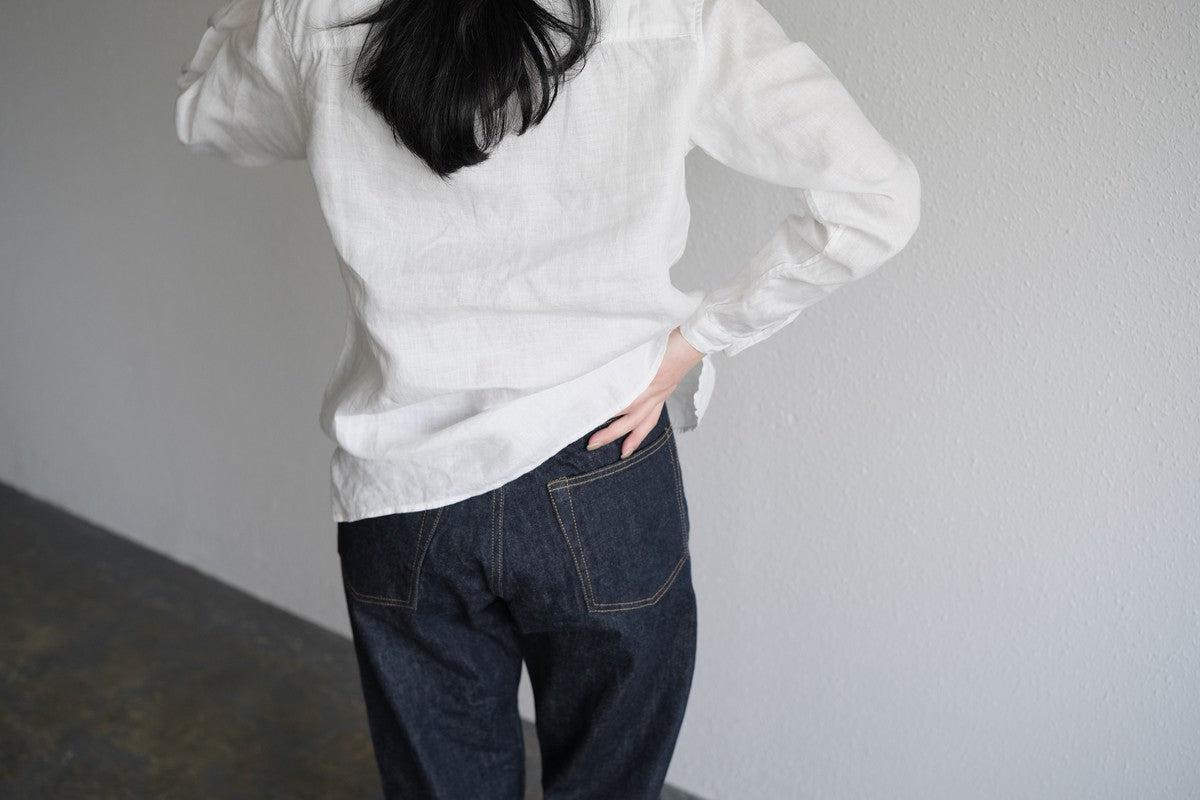 HANDROOM ジーンズ ワイドフィット BLACK｜unisex5サイズ