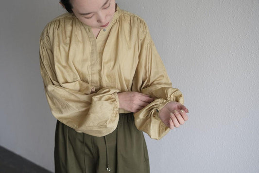 enrica cotton blouse|ROSE-CAMEL