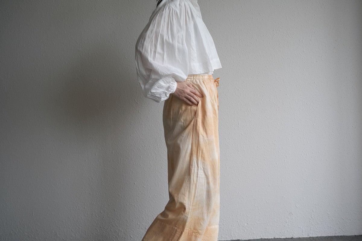 enrica cotton widepants｜SOIL PINK