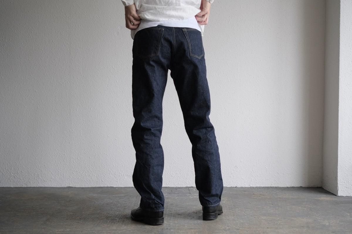 HANDROOM ジーンズ ワイドフィット BLACK｜unisex5サイズ